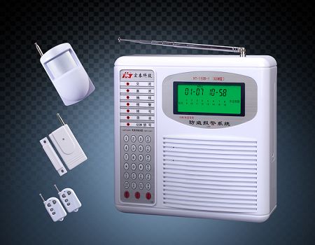  HT-110B-1  GSM+PSTN雙網(wǎng)聯(lián)網(wǎng)防盜報警主機(jī)